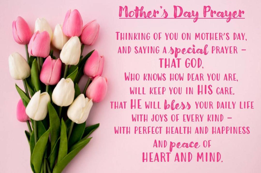 Mother's Day Prayer, Thinking of you on Mother's Day, and saying a special  prayer--that God…